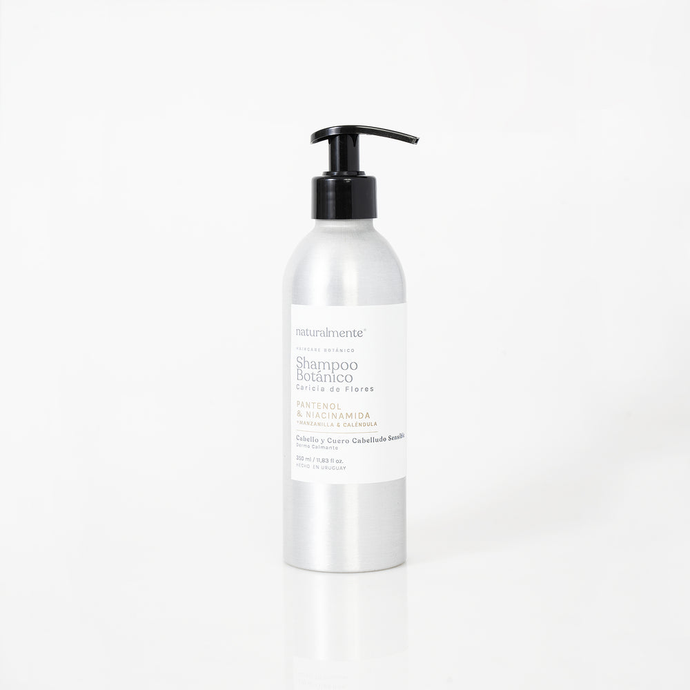 Shampoo Botánico ~ Caricia de Flores Para cuero cabelludo sensible